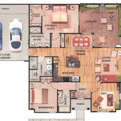 Colonnade Color Floor Plan